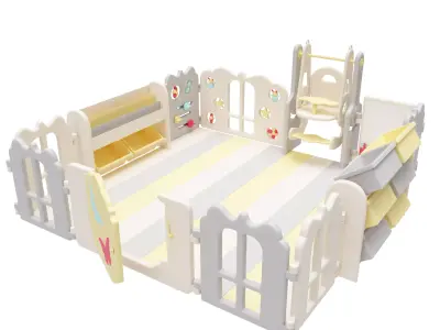 Playpen Baby  Play Yard 3D model