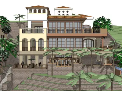 Regal-Luxury-Villa Area-022 3D model