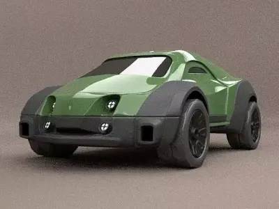 Armox concept vehicle 3D model