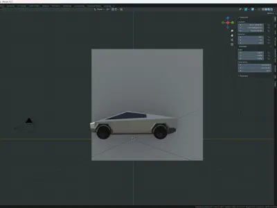 Tesla CyberTruck  3D model