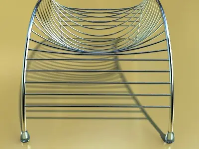 Basket and bowls collection 14 items 3D model