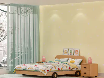 Linsy car bed for children  3D model