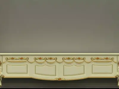 TV table 3D model purchase