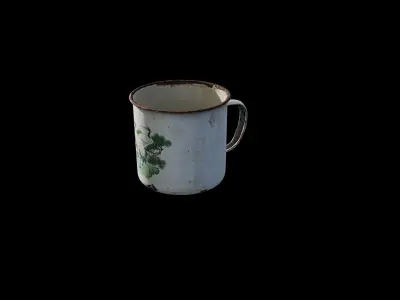 Anydrafts Cup 01 Low-poly 3D model