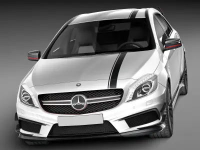 Mercedes-Benz A45 AMG Edition 1 2014 3D model