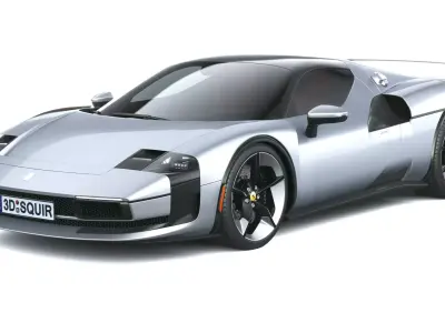 Ferrari SC40 2025 3D model