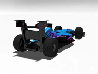 Formula Car 3D model