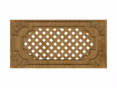 Decorative panel STL 3D model purchase