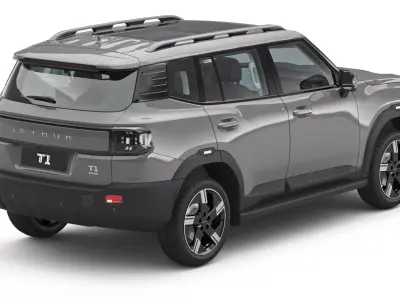 2026 Chery Jetour T1 with Interior 3D model