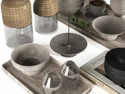 Decorative set 027 3D model