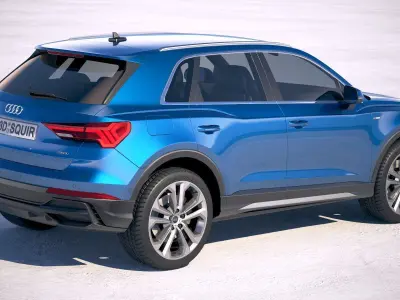 Audi Q3 S-line 2019 3D model