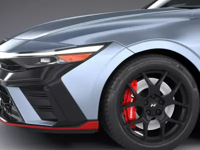 Hyundai Elantra N TCR Edition 2026 3D model