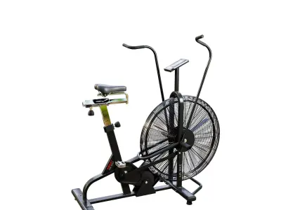 Spin Bike Low-poly 3D model