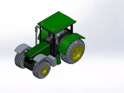 Jondere tractor 3D print model