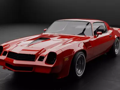 1979 Z28 Camaro 3D model
