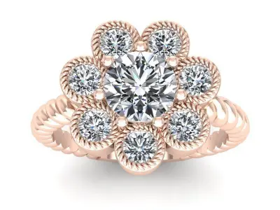 3D CAD NJ-1367-RIng 3D print model