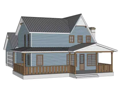 Farm House 41-Archimple LLC 3D model