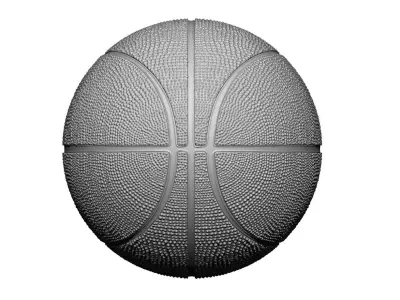 Basketball ball 3D model 14