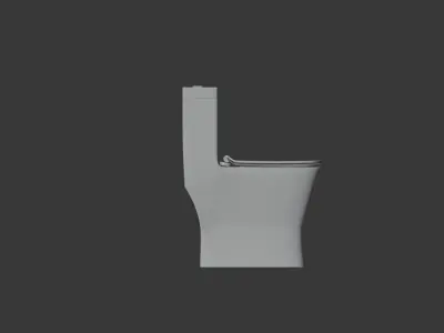 SWIM and SABBIA Bathroom Seats  Free 3D model