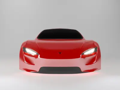 Tesla Roadster   3D model
