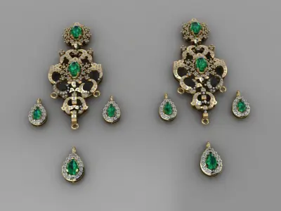 EARING FASION 3D model