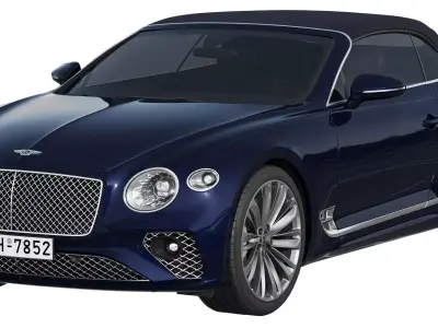 Bentley Continental GT Speed Convertible 3D model