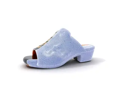 Royal Velvet Sandal model pack Low-poly 3D model