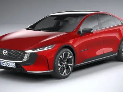 Mazda 6e 2026 3D model