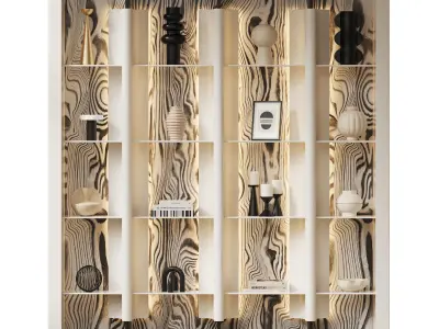 Decorative Shelf 002 3D model