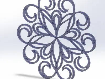 Ornament - Design O3 3D model