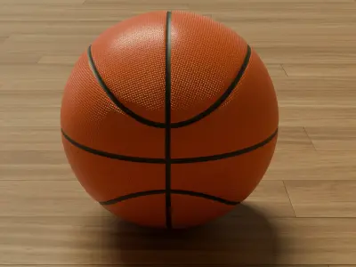 Basketball ball 3D model
