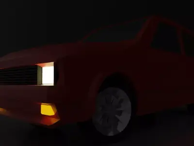 Yugo car Free 3D model