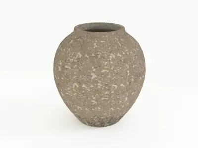 Nature-Inspired Botanical Vase 3D model