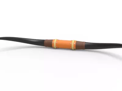 Bull horns for car ot truck Version 5 Scale 1 to 25 3D print model