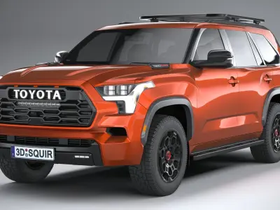 Toyota Sequoia TRD Pro 2024 3D model