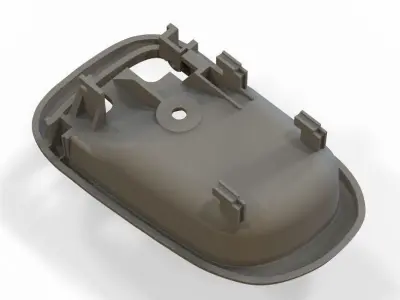 Car Door Handle 3D print model