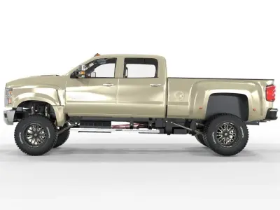 Chevy 4500 Lifted Truck 2019  3D model
