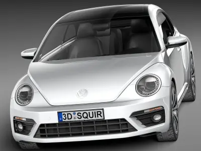 Volkswagen Beetle R-line 2014 3D model