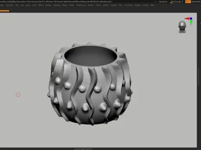 vase 3d print 457 3D print model