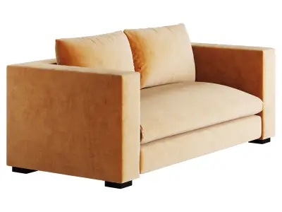 DESEO COPPER BROWN PERFORMANCE VELVET 3D model