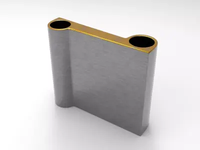 Ruba Candlestick Low-poly 3D model