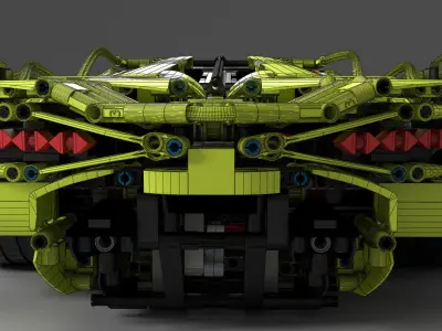 Lego Technic Sian FKP 37 3D model