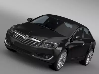Vauxhall Insignia Turbo 2015 3D model