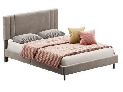 Queen Bed Frame 3D model