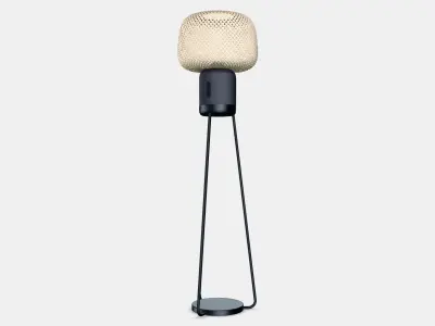 SYMFONISK Floor lamp with WiFi speaker Low-poly 3D model