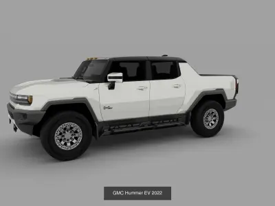 3 trucks 3D Model Collection 3D Model Pack