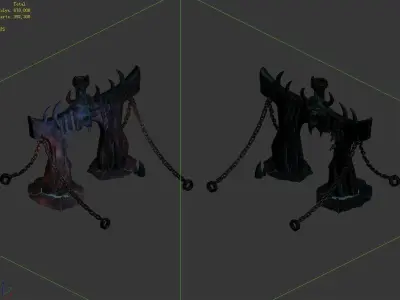 gAME Lava Hell - Shimen 34 3D model