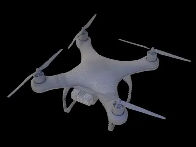 Drone DJI Phantom 3D model