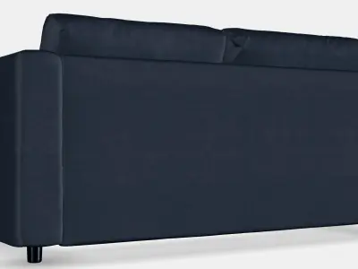 VIMLE Cover for 2-seat sofa 5 Low-poly 3D model