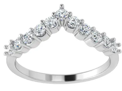 V Diamond Band 4636 3D print model